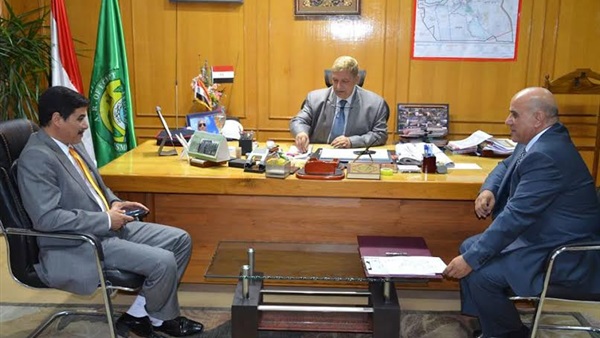 محافظ الإسماعيلية يستقبل وكيل وزارة الصحة الجديد محافظ الإسماعيلية يستقبل وكيل وزارة الصحة الجديد