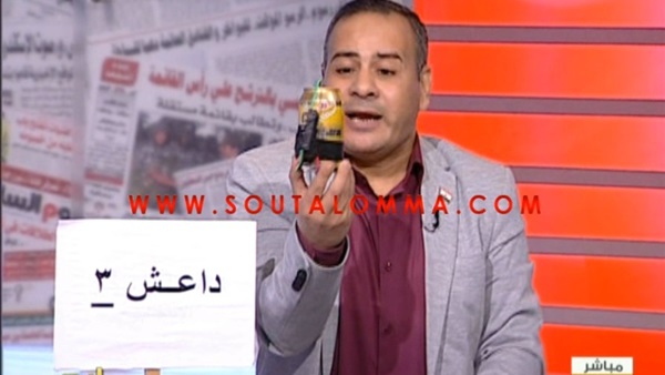 بالفيديو.. «القرموطي» يفجر عبوة «شويبس جولد» داخل استوديو «ONTV» بالفيديو.. «القرموطي» يفجر عبوة «شويبس جولد» داخل استوديو «ONTV»