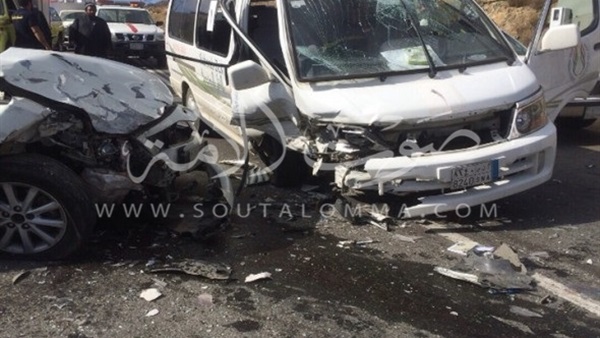 إصابة 3 أشخاص في حادث تصادم على طريق «السادات» أمام كمين العجيزي