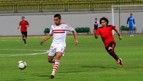 الزمالك يتعادل سلبياً مع الحرس في الشوط الأول