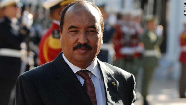 الرئيس الموريتاني يشكر المعزين في وفاة نجله الرئيس الموريتاني يشكر المعزين في وفاة نجله