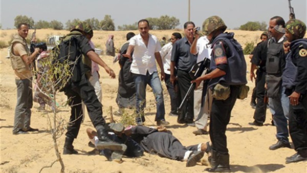 مقتل اثنين من أخطر العناصر الإرهابية شمالي ووسط سيناء مقتل اثنين من أخطر العناصر الإرهابية شمالي ووسط سيناء