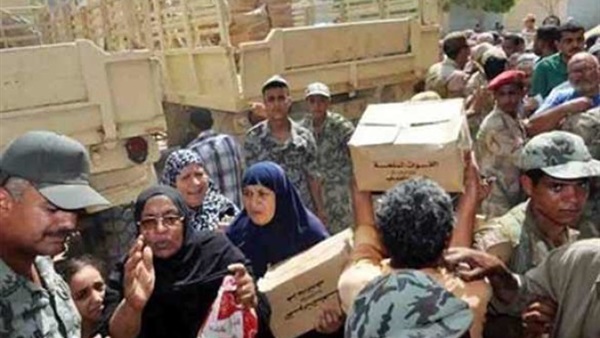 توزيع 6 آلاف كرتونة مواد غذائية على الحالات الأولى بالرعاية بالداخلة توزيع 6 آلاف كرتونة مواد غذائية على الحالات الأولى بالرعاية بالداخلة