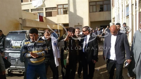 بالصور .. محافظ كفر الشيخ يتفقد مستشفي سيدي سالم المركزي 