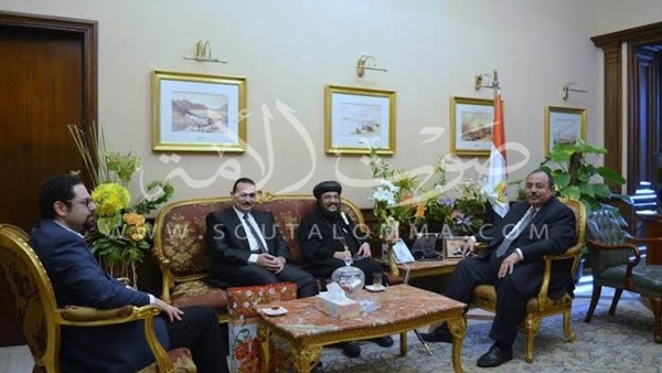 محافظ الإسكندرية يستقبل الأسقف العام للكنيسة المرقسية محافظ الإسكندرية يستقبل الأسقف العام للكنيسة المرقسية