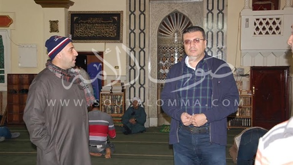 بالصور..الليثى وعلام في جنازة ممدوح عبد العليم
