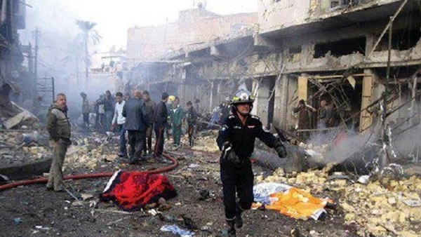 مقتل وإصابة 9 عراقيين في انفجارين ببغداد مقتل وإصابة 9 عراقيين في انفجارين ببغداد