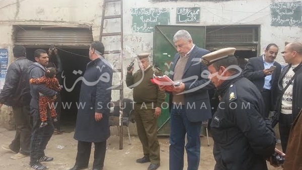 بالصور.. بلاغ سلبي عن وجود قنبلة داخل مخزن أنابيب بطنطا
