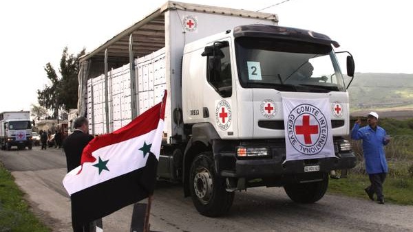 الصليب الأحمر: المساعدات لن تصل إلى البلدان السورية المحاصرة قبل الإثنين