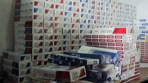 النيابة العامة تتحفظ على 958 ألف علبة سجائر مسرطنة النيابة العامة تتحفظ على 958 ألف علبة سجائر مسرطنة