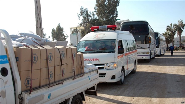 تفاصيل وصول مساعدات جديدة الى ثلاث بلدات سورية محاصرة 