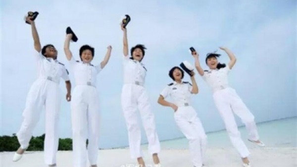 بالصور.. جزيرة صينية تحميها النساء