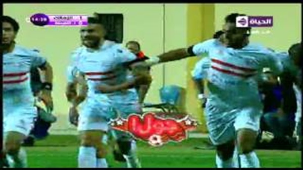 بالفيديو.. «كهربا» يتقدم للزمالك أمام الشرطة في الشوط الأول