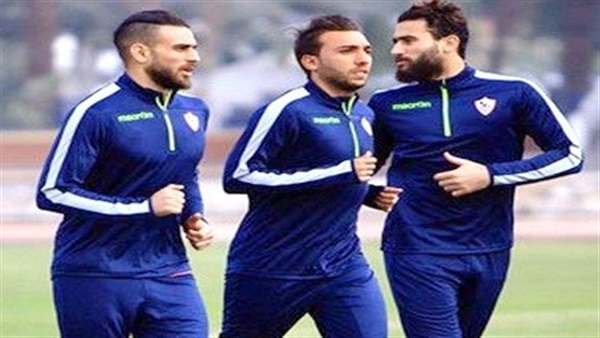 «رمزي خالد» يكتفي بالجري حول الملعب في مران الزمالك