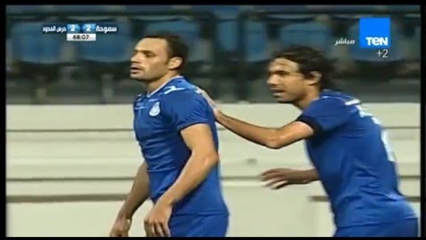 «باولو» يحرز الهدف الأول لسموحة في شباك الإتحاد «باولو» يحرز الهدف الأول لسموحة في شباك الإتحاد