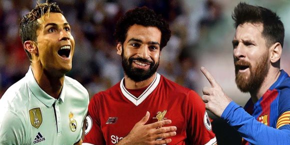 فيديوجراف.. 10 أرقام في ليلة منافسة صلاح وميسي ورونالدو من دوري الأبطال