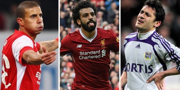 محمد صلاح يقترب من معادلة رقم الصقر في الدوريات الأوروبية (إنفوجراف)