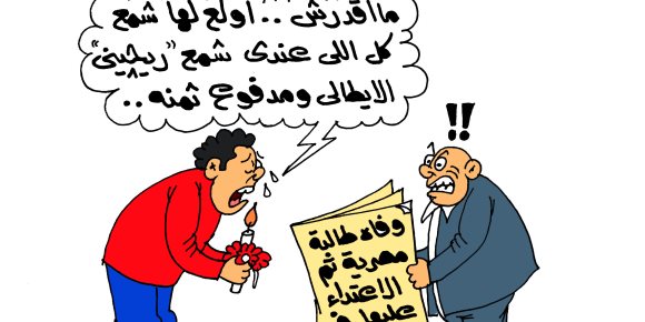 نشطاء السبوبة عن مقتل مريم: "محدش دفعلنا علشان نتضامن" (كاريكاتير)