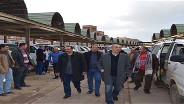 عبد الواحد:  يتفقد مشروع إنشاء مجمع مواقف مدينة سيدي غازي بمحافظة كفر الشيخ   