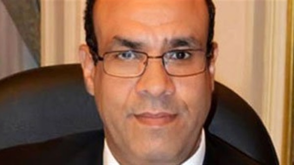 نجيب جبرائيل يهدى درع الاتحاد المصرى للسفير بدر عبد العاطى     