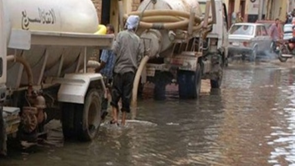 قطع المياه عن «قليوب» بسبب انفجار  الخط الرئيسي بالمدينة 
