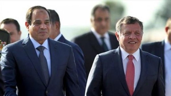 السيسي يلتقي  ملك الأردن  في موسكو 