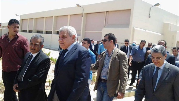 «محلب» يغادر الشرقية بعد افتتاح وحدة  إنتاج النظائر المشعة 