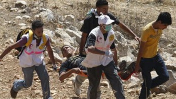 احتجاجات فى غزة ورام الله على أزمة أونروا المالية    
