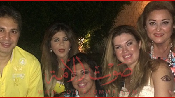 رانيا فريد شوقي في حفل ما بعد الزواج  