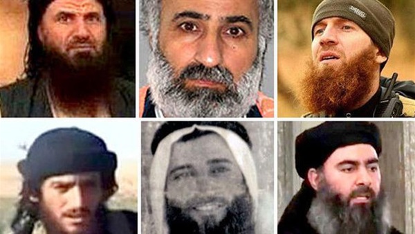 بالصور.. أخطر قيادات تنظيم «داعش»  