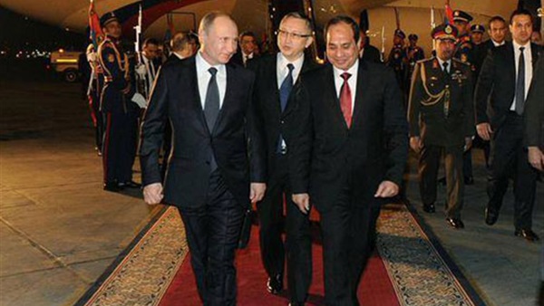 الكرملين: السيسي و بوتين يلتقيان غدا  لبحث تعزيز التعاون بين البلدين  