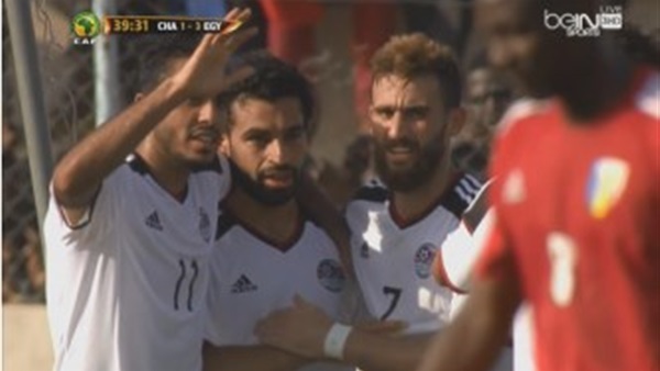 فيفا: مصر تكتسح تشاد وتنفرد بالصدارة  