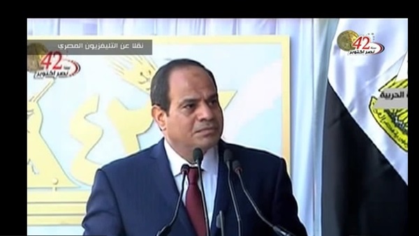 بالفيديو.. السيسي: الجيش ولاؤه للشعب فقط  