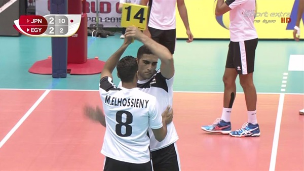 طائرة الفراعنة تخسر أمام المنتخب  الياباني بكأس العالم 