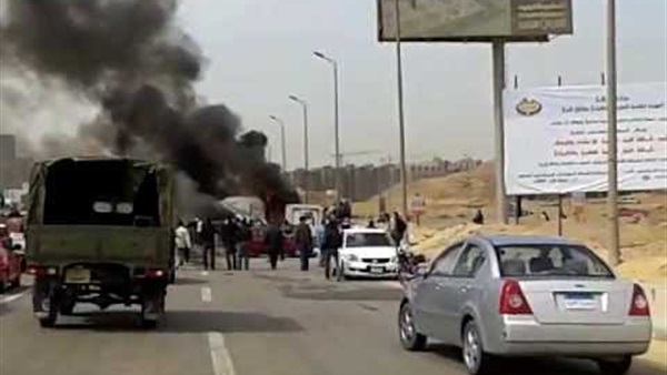 حادث مروع يشل الحركة  المرورية بـ «الدائري» 