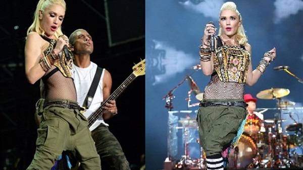 جوين ستيفانى تثير جمهورها بـ«الشبك الأسود»  