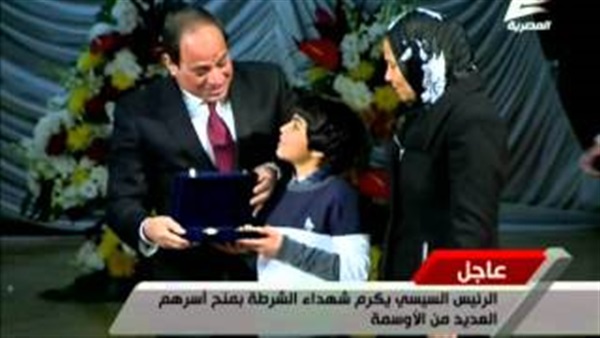 بالفيديو.. إبن شهيد شرطة: مش هسيب حق بابا