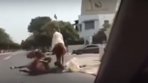 بالفيديو.. لحظة سقوط أحد حراس ملك المغرب من أعلى حصانه  