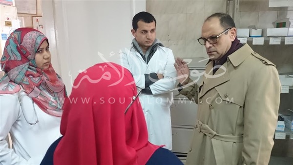 بالصور..وكيل الصحة بالفيوم يتفقد وحدات بمركز إطسا 