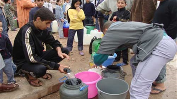 غضب أهالي كفر الشيخ بسبب قطع المياة المستمر 