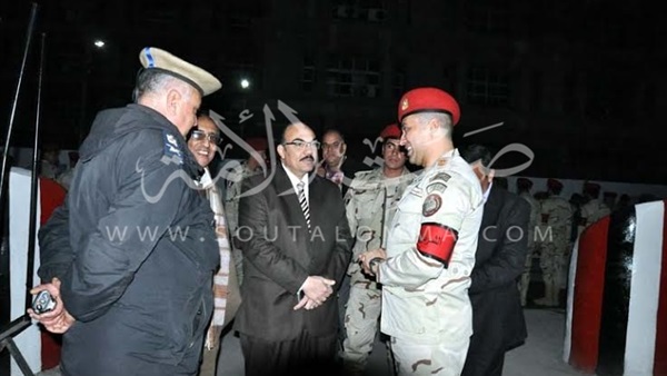 بالصور... محافظ القليوبية يزور سرية الشرطة العسكرية ببنها  