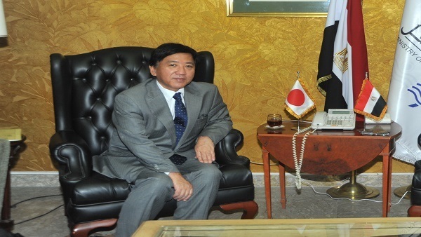السفير اليابانى بالقاهرة: نحن نتطلع لتنفيذ مشروعات استثمارية بمصر