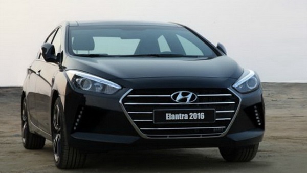 تسريب أولى صور هيونداي إلنترا 2016 الجديدة 