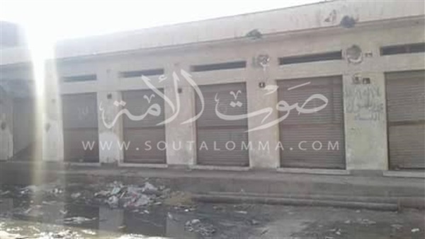 بالصور.. مبنى الأحياء المائية ببلطيم يتحول لـ«استطبل خيول»