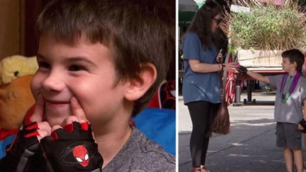 طفل يطلق حملة لجمع 33 ألف ابتسامة  