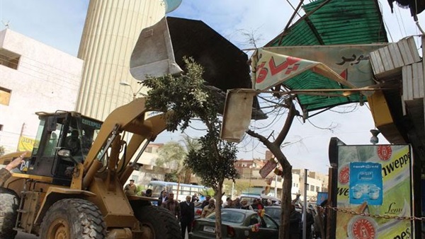 حملة مكبرة لرفع الإشغالات ببني سويف