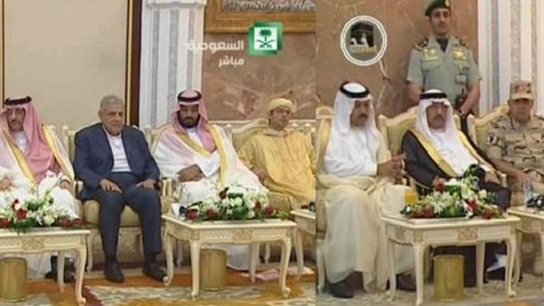 محلب وصبحي في ضيافة العاهل السعودي  