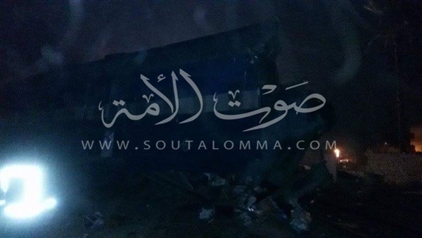 مدير أمن بني سويف: توقف حركة القطارات حتى رفع العربات المنقلبة