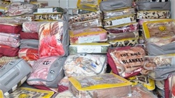 توزيع 6000 بطانية على الأسر الأكثر إحتياجًا بالمنوفية