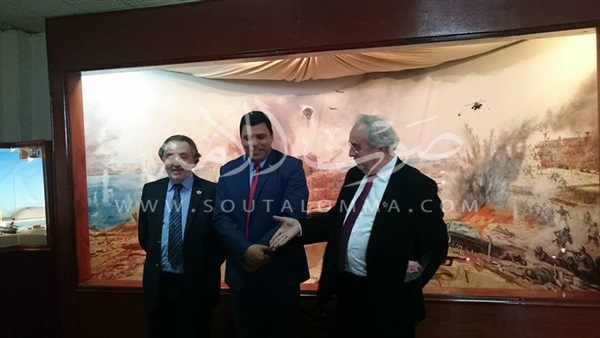 بالصور..وفد فرنسى يطالب بعرض ماكيتات متحف الهيئة ببورسعيد فى باريس  